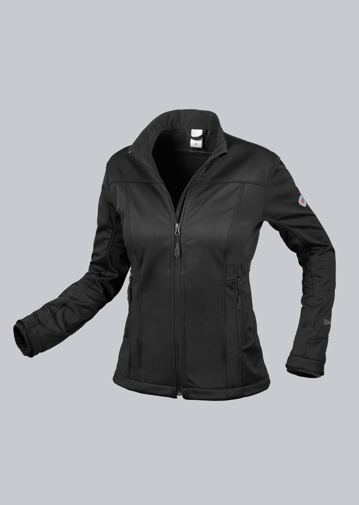 1695-571-32 BP® Softshelljacke für Damen schwarz Cover Bild